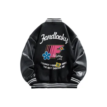 FONDLOOK Baseball Jacket Unisex