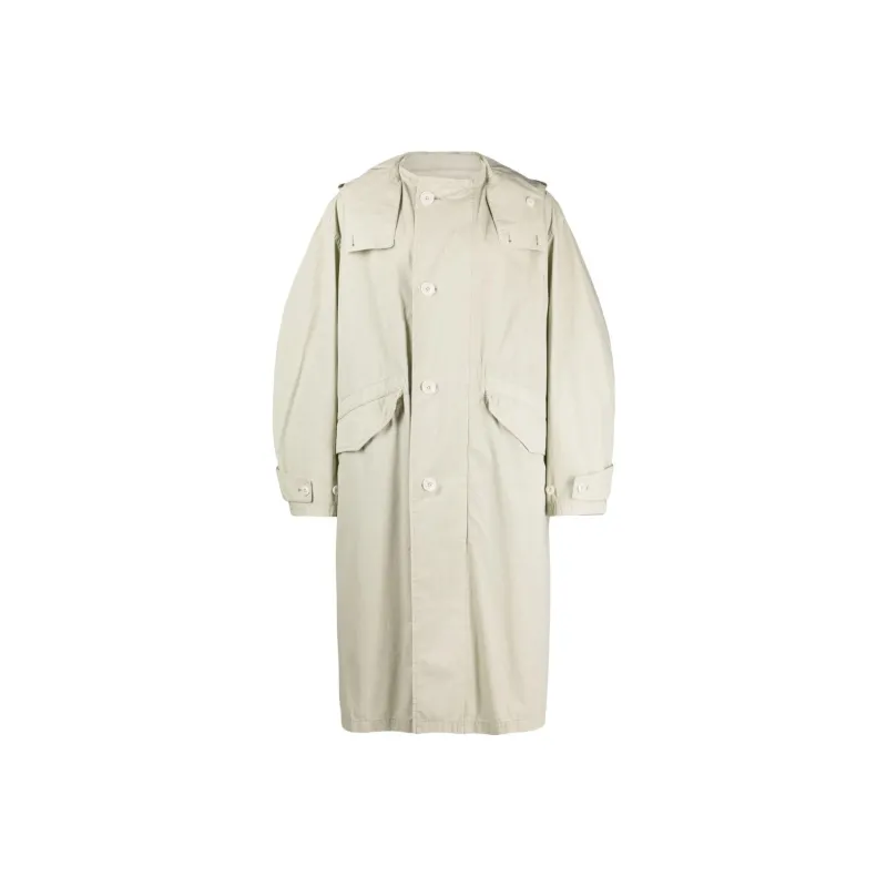 Lemaire Trench Coat Men's Beige-0