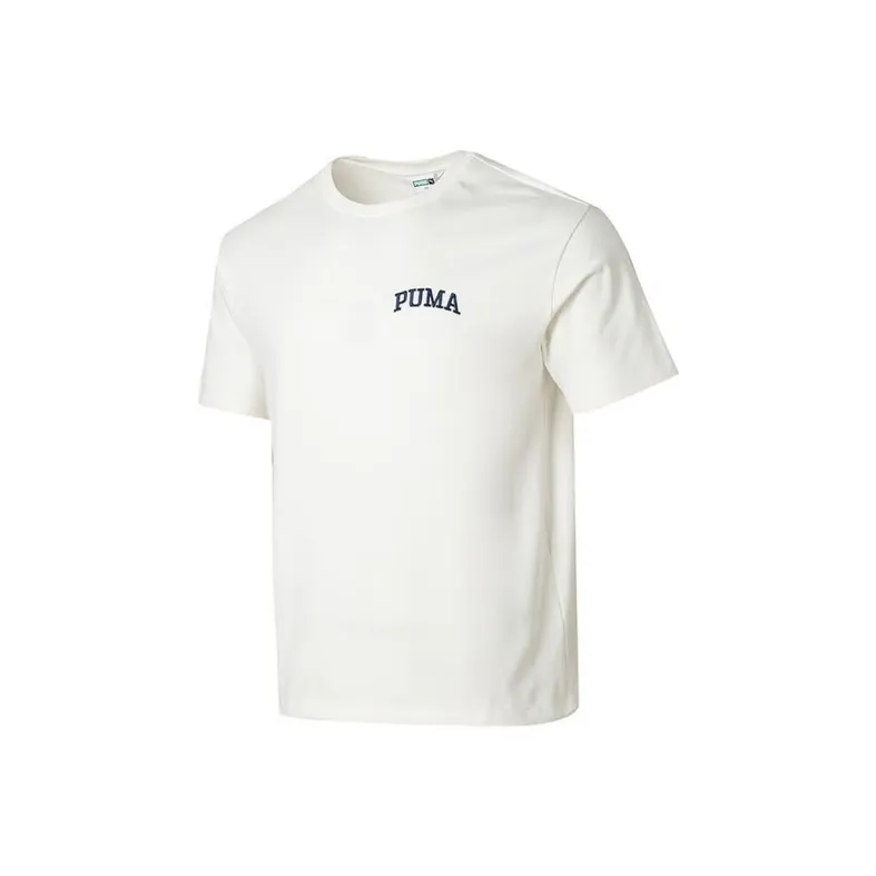PUMA T Shirts Men White-0