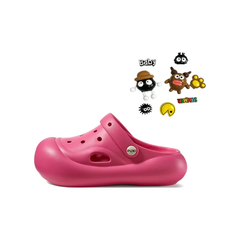 POSEE Clogs Light Sand, Ivory White, Raspberry Red, Reef Black-11
