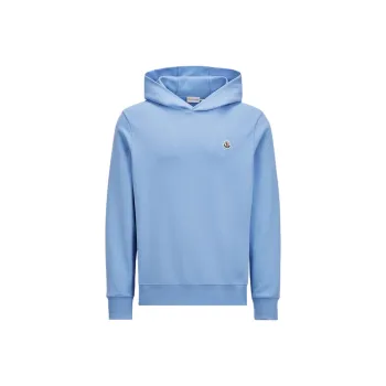 Moncler Logo Patch Long Sleeved Hoodie