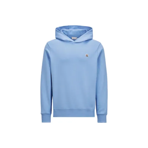 Moncler Logo Patch Long Sleeved Hoodie