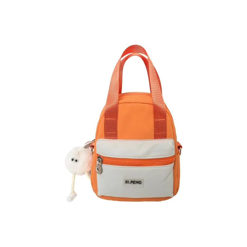 Yalu Nylon Backpack Regular Unisex Gray Orange/Gray Pink/Gray Yellow/Ecru/Black/Coffee/Light Blue-0