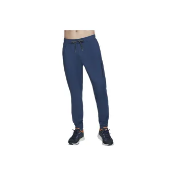 Skechers Knit Ultra Go Knitted Sports Pants Men's Marine Blue