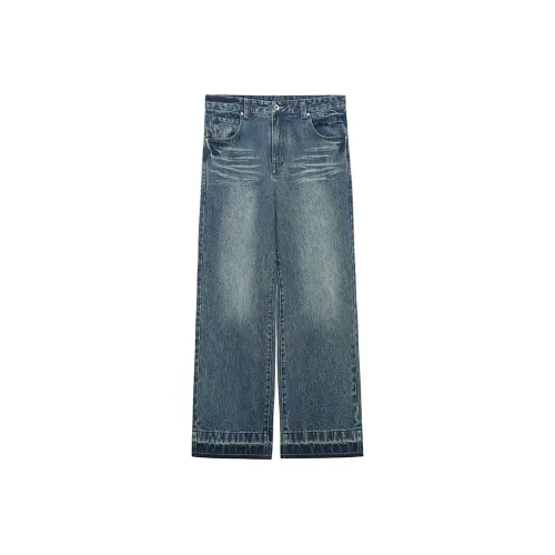 NANS STUDIO Jeans Men's Washed Blue