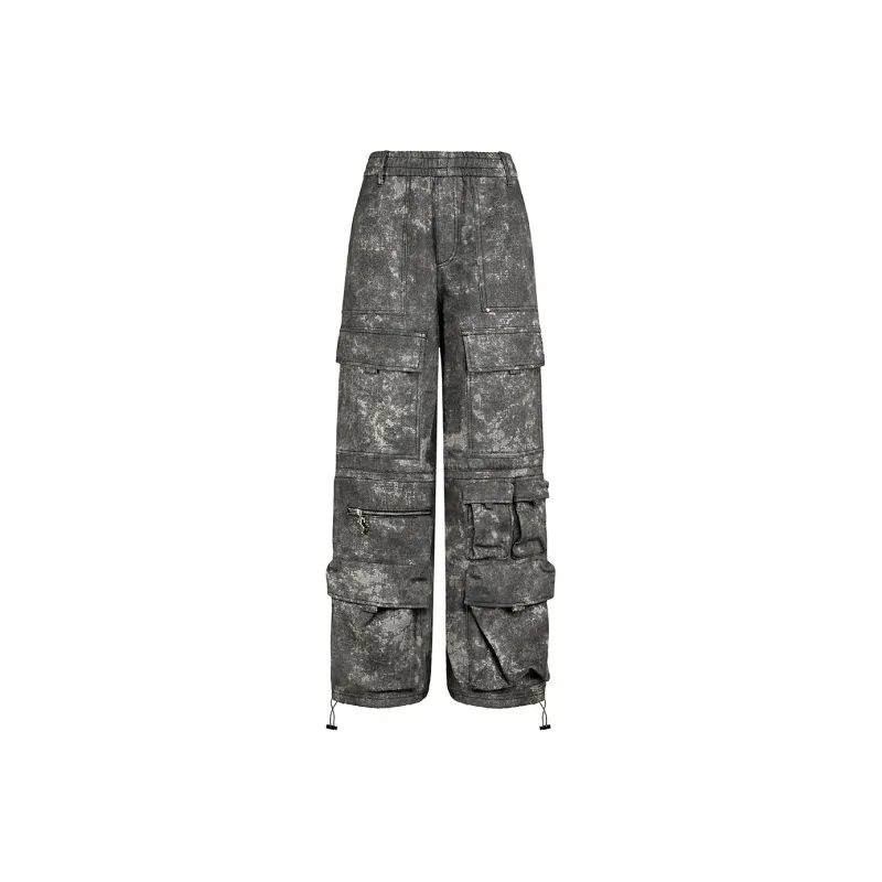 STK SMALL TOWN KID Cargo Pants Unisex Camouflage-0