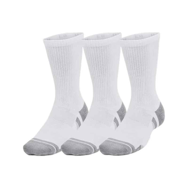Under Armour Knee High Socks Unisex 3 Pack White-0