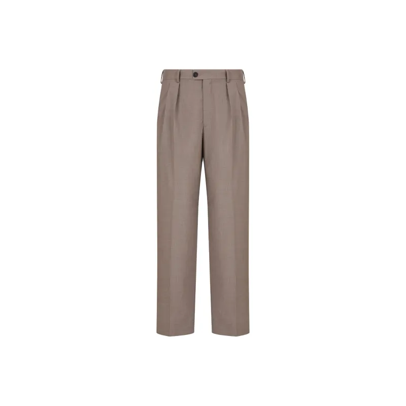 EMPORIO ARMANI Virgin wool Trousers-0