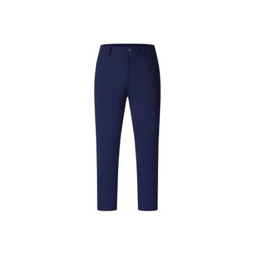 FILA Knitted Sweatpants Men's Dark Ship Blue