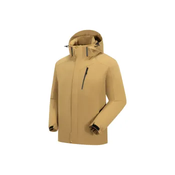 Yalu Diagonal Zipper Warm Wear Resistant Breathable Water Resistant Windproof Windbreaker Jacket Unisex