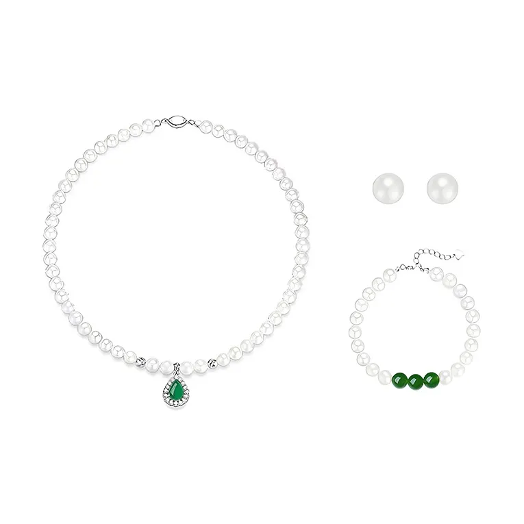 QIANCHANG Pearl Necklaces Women's-0