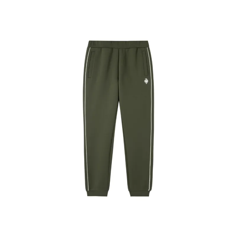 Le Coq Sportif Knitted Sweatpants Men's Olive Green-0