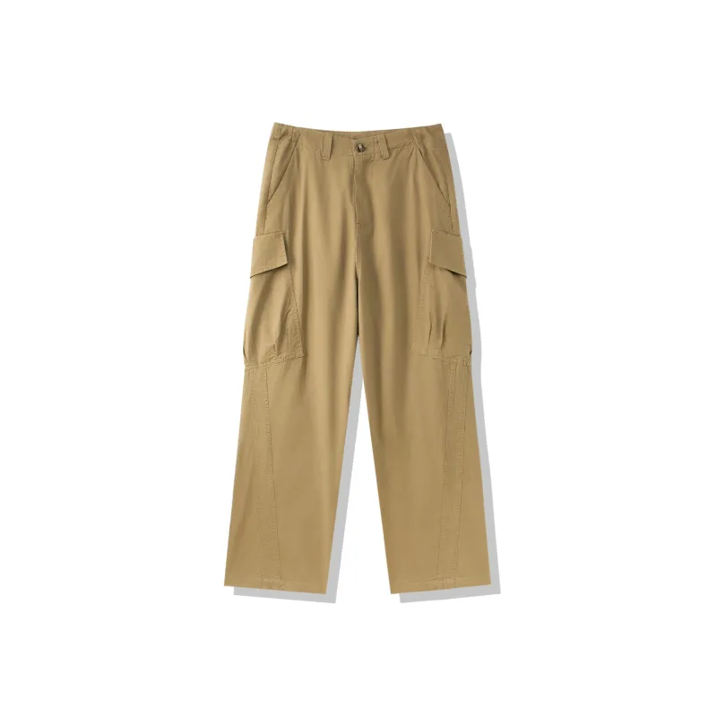 I'm David Casual Pants Unisex Dark Khaki-0