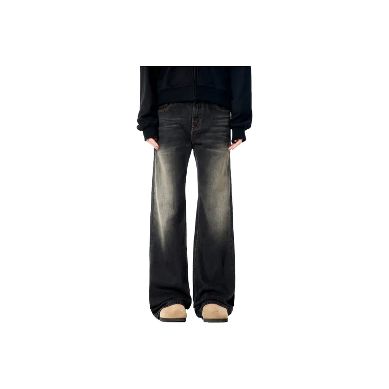 Humanism 1986 Summer Jeans Unisex Black Gray-0