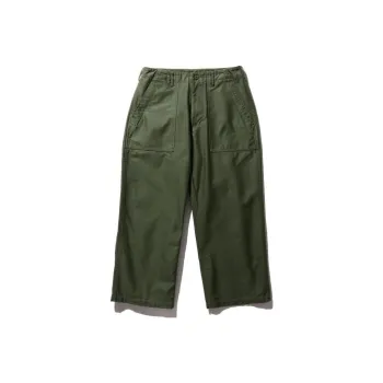 Beams Casual Pants Men Olive Green