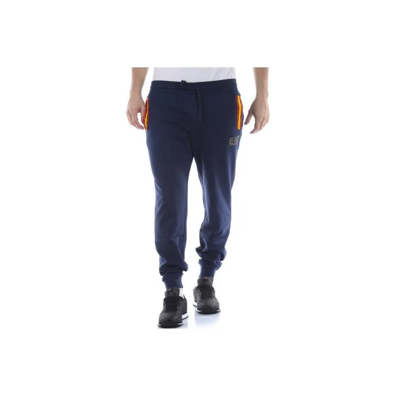 EMPORIO ARMANI EA7 Casual Pants Men's Marine Blue-0