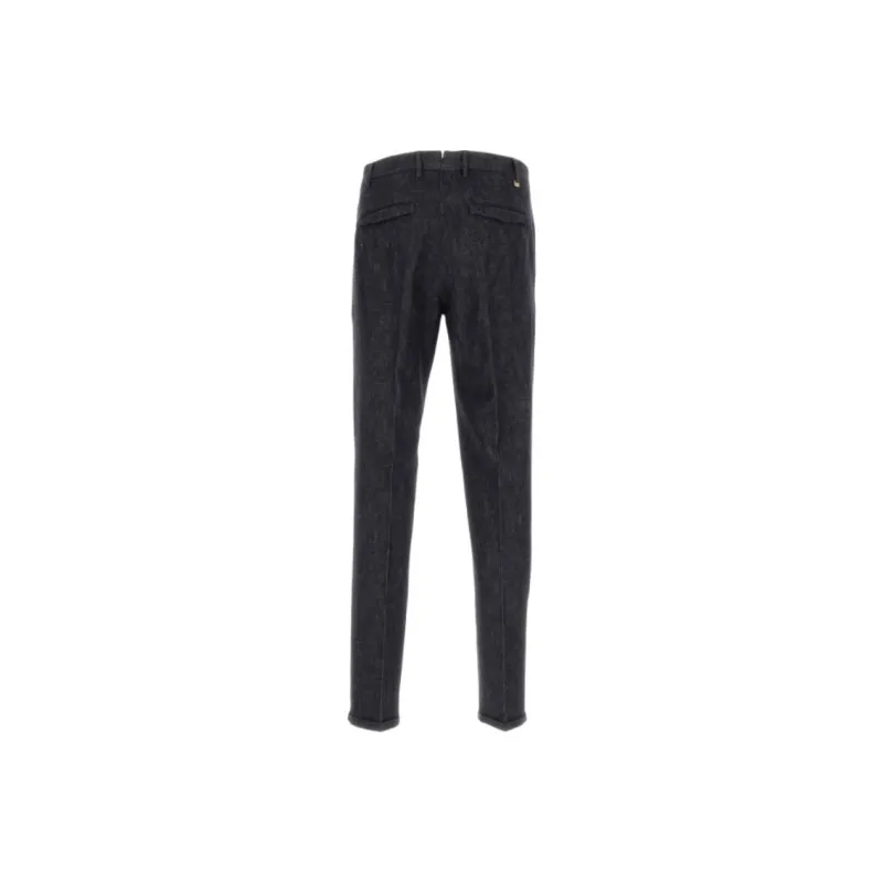 PT Pantaloni Torino Casual Pants Men's Midnight Blue-1