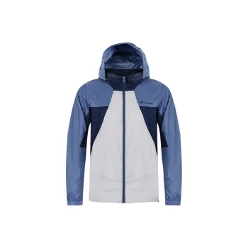 Columbia Super Light Breathable UV Protection Sun Protection Clothing Men's Blue