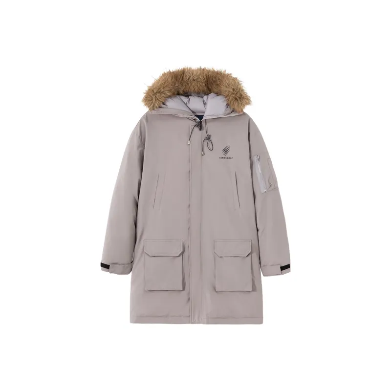 Suamoment Winter American Vintage Casual Coat Top Unisex-8