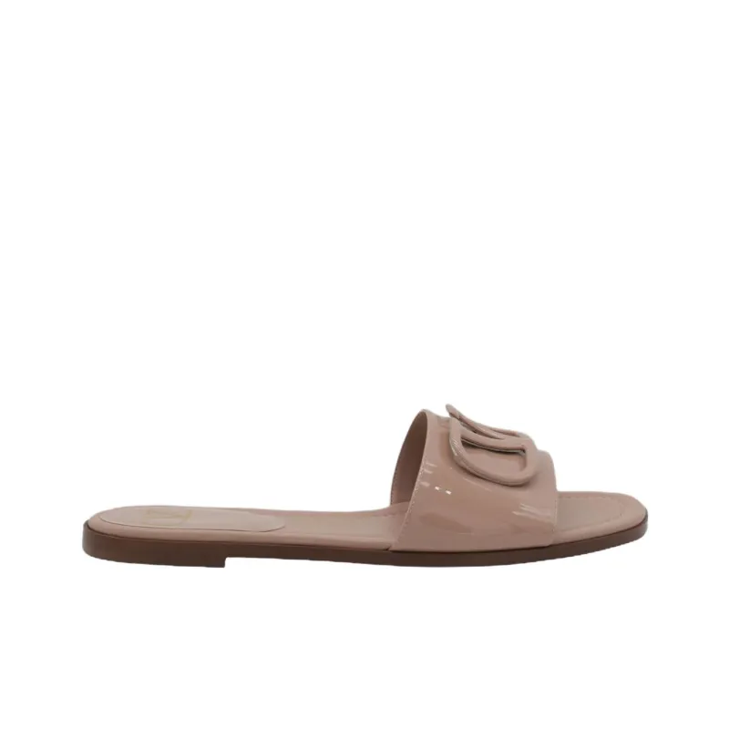 Valentino GARAVANI Slide Slippers Women's Dusty Pink-1