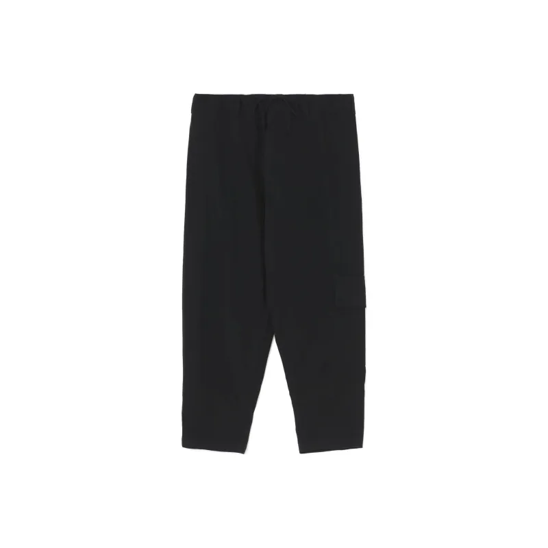 Yohji Yamamoto SS24 Casual Pants Unisex Black-0