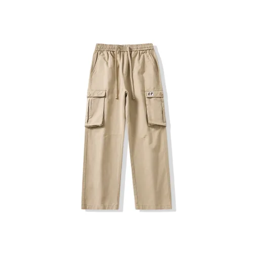 EPTISON Cargo cohen pants Unisex Khaki