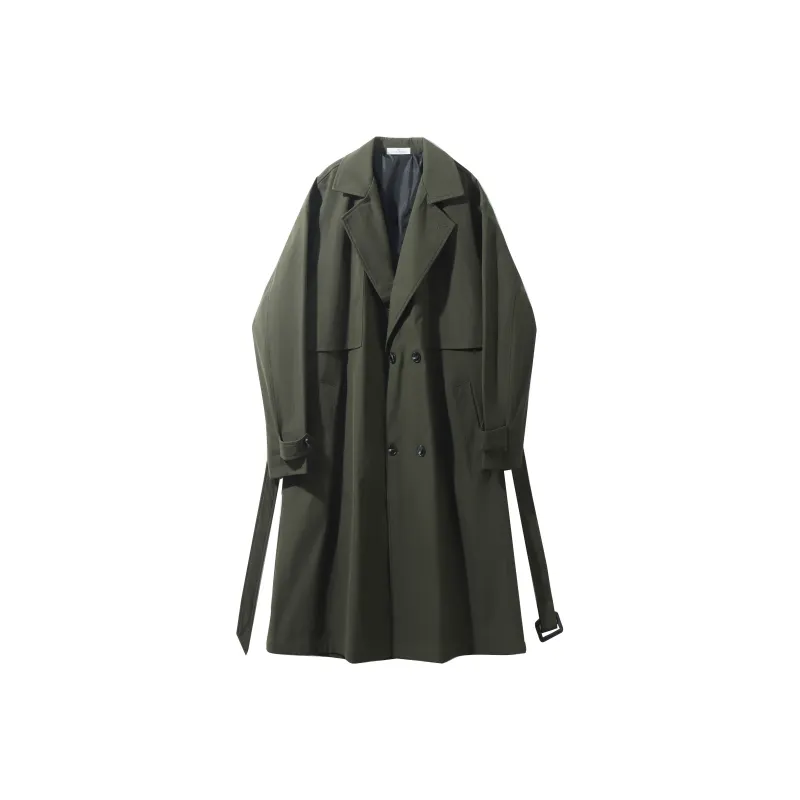 LIVINGTOWN Trench Coats Unisex-6