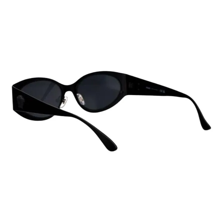 VERSACE Oval Frame Sunglasses-3