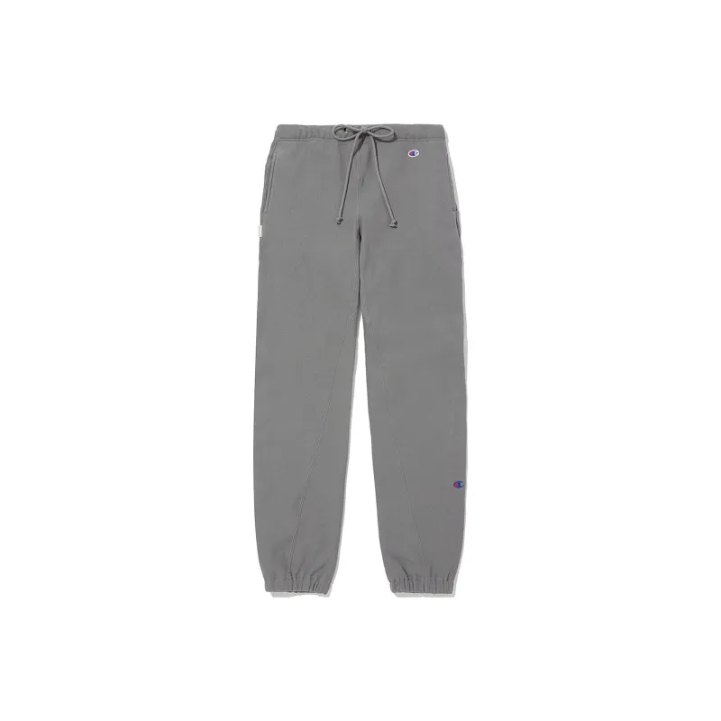 Champion x N.Hoolywood Reverse Weave Knitted Sports Pants Unisex Charcoal Gray-0