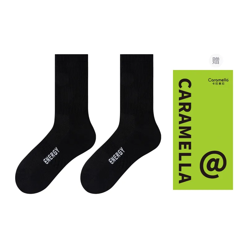 Caramella Mid Calf Socks Unisex 5 Pack-0