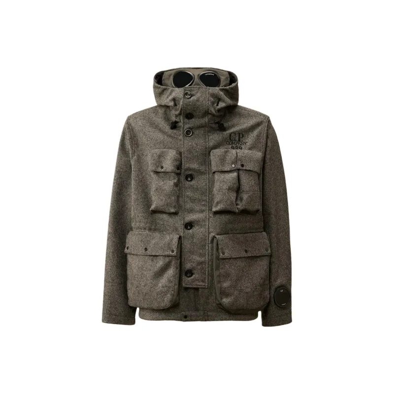 C.P.Company Shetland Twill Mille Jacket-0