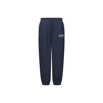 Reebok Knitted Sports Pants Unisex Navy Blue
