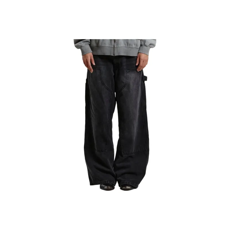 TAIKONGBEAR Jeans Unisex Black-0