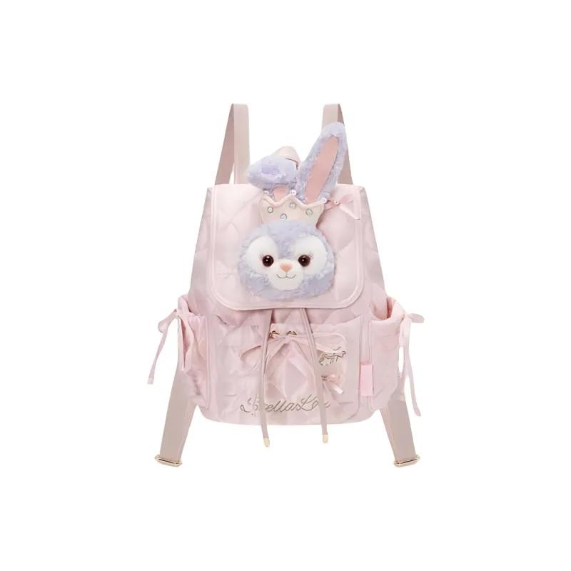 Disney Polyester Backpack Women's Pink-0