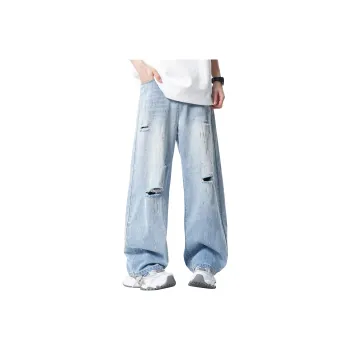 DANGERTIGER Jeans Unisex Light Blue