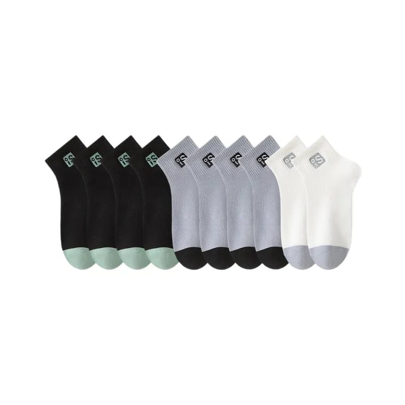 Cotton Gene Ankle Socks Men's 10 Pack-8