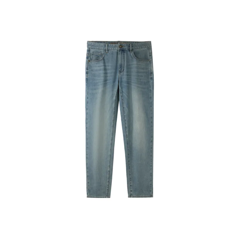 HLA Jeans Men's Blue Gray Denim Gradient-0