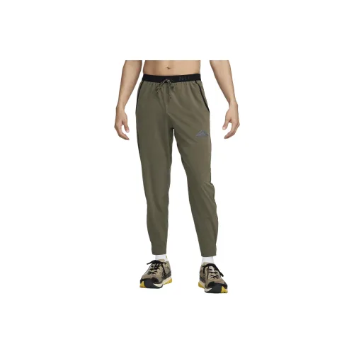 Nike Trail Dawn Range Knitted Sweatpants Men's Medium Olive