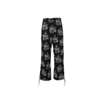 HYSTERIC GLAMOUR SS24 Casual Pants Men's Black