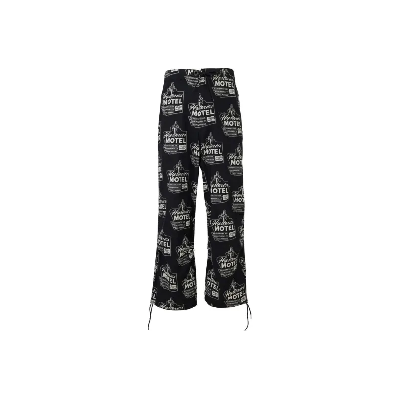 HYSTERIC GLAMOUR SS24 Casual Pants Men's Black-0