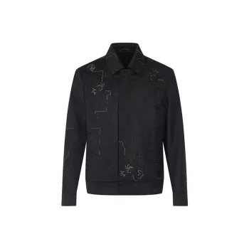 ANDREW MACKENZIE Jackets Coats Men's Black