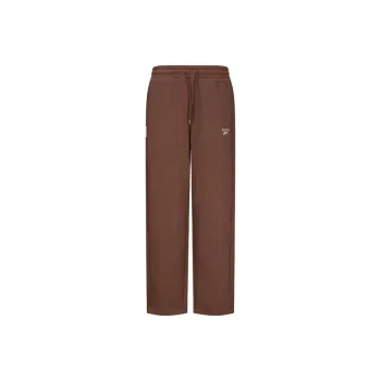 Reebok Knitted Sports Pants Unisex Brown