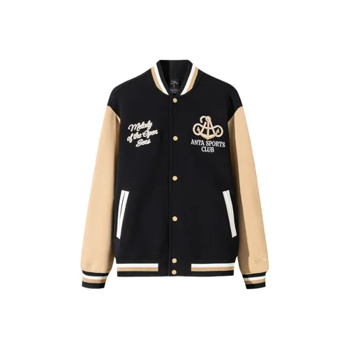 Anta Life Collection Baseball Jacket Men's Basic Black