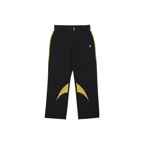 MYSAMESAME Casual Pants Unisex Sparkling Black