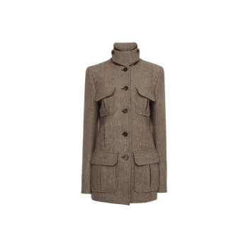 Chloé Collared Button Up Jacket