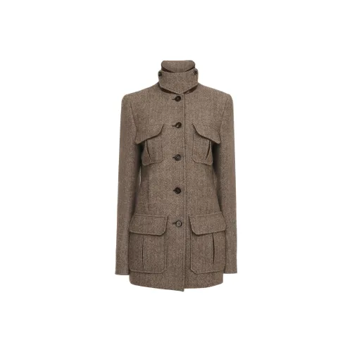 Chloé Collared Button Up Jacket