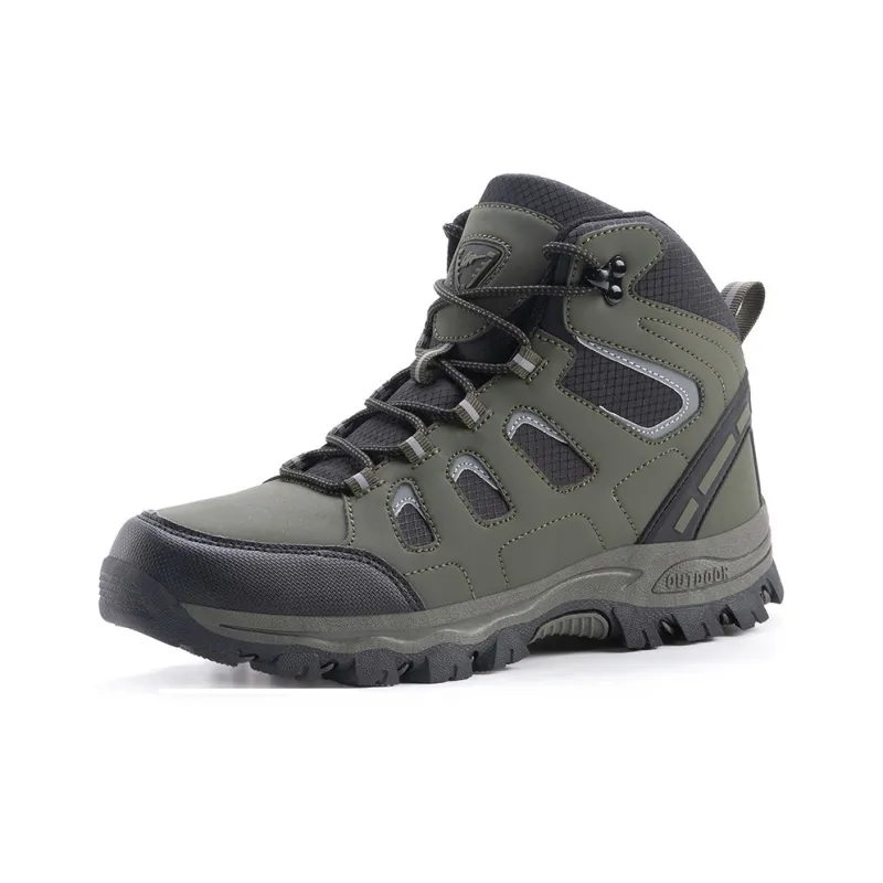 Scout Wolf Slip Resistant, Abrasion Resistant, Waterproof High Top Hiking Shoes Unisex-6