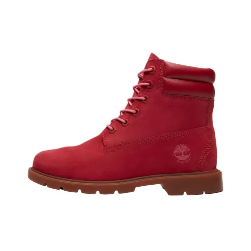 Timberland Linden Woods 6 Ankle Boots Women's Red