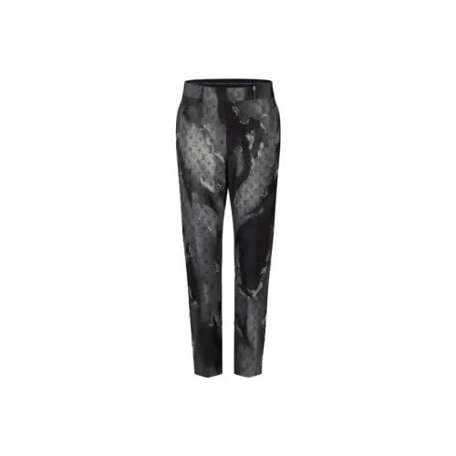 LOUIS VUITTON New Quarterly Products Of LV Suit Trousers Men Black