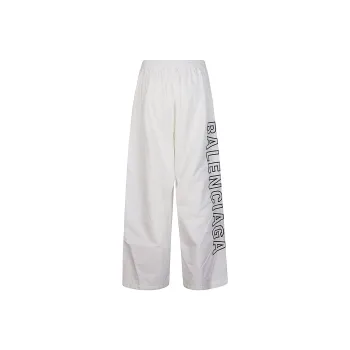 Balenciaga Logo Printed Elastic Waist Trackpants